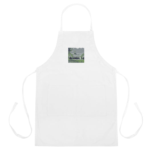 Embroidered Apron