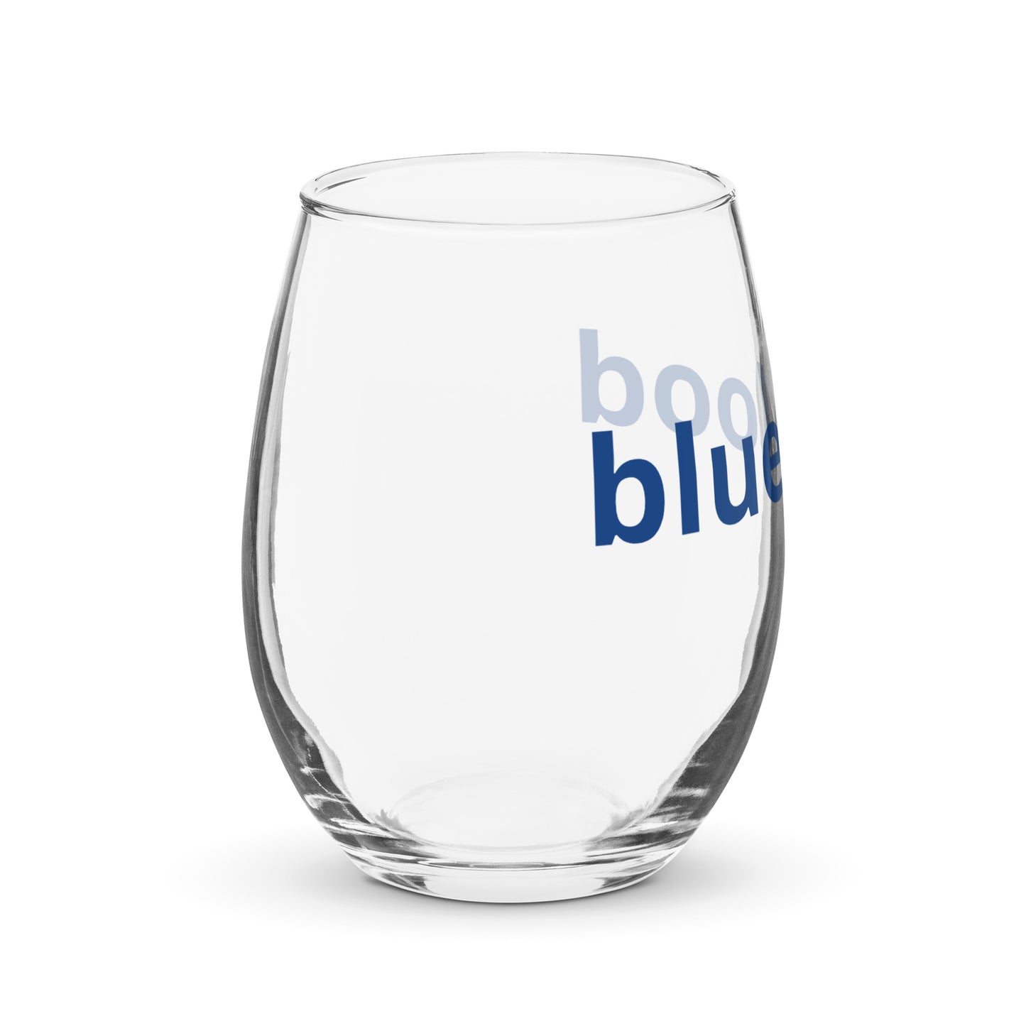 Stemless wine glass